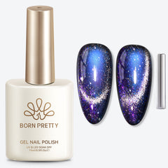 Reflective Cat Magnetic Gel MY655 Moon Redemption 15ml Gel Nail Polish BORN PRETTY