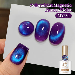 Colored Cat Magnetic Gel MY684 Aurora Violet 10ml