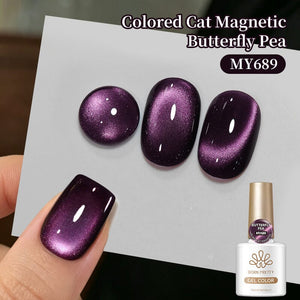 Colored Cat Magnetic Gel MY562-MY690 10ml Gel Nail Polish BORN PRETTY MY689