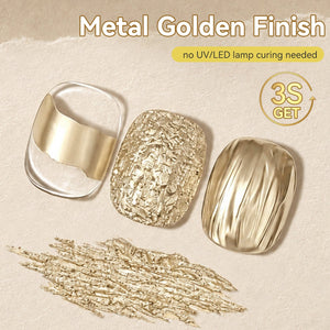 Metal Gold Watercolor Nail Polish 15ml Nail Polish BORN PRETTY