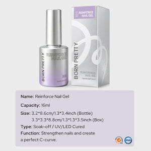 Reinforce Nail Gel B06 16ml Base & Top Coat BORN PRETTY