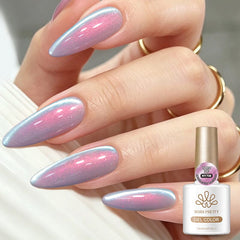 Auroras Cat Magnetic Gel MY708 Taro Ice 10ml Gel Nail Polish BORN PRETTY