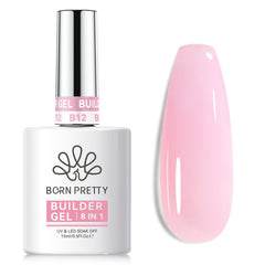 8 IN 1 Builder Gel B12 15ml Gel Nail Polish BORN PRETTY