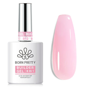 8 IN 1 Builder Gel B12 15ml Gel Nail Polish BORN PRETTY