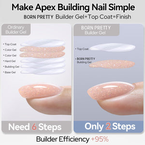8 IN 1 Builder Gel B16 15ml Gel Nail Polish BORN PRETTY