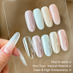 Clear Pearlescent Powder Nail Art BORN PRETTY