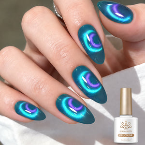 Chameleon Cat Magnetic Gel MY715 Stellar Shift 10ml Gel Nail Polish BORN PRETTY