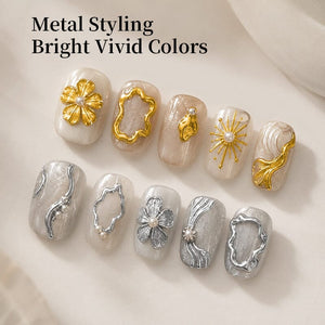Silver 5D Sculpting Gel & Carving Pen Gel Nail Polish BORN PRETTY