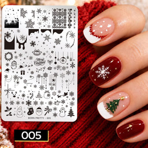 Stamping Plate 005 Nail Art BORN PRETTY