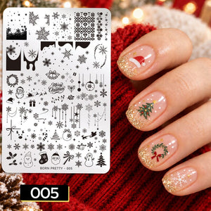 Stamping Plate 005 Nail Art BORN PRETTY