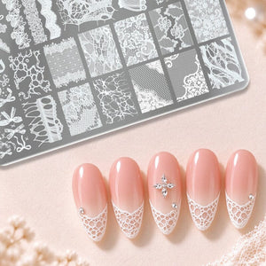 Stamping Plate 004 Nail Art BORN PRETTY