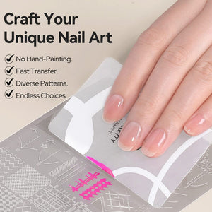 Stamping Plate 005 Nail Art BORN PRETTY