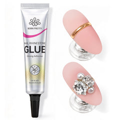 Strong Adhesive Nail Rhinestone Glue 15ml Gel Nail Polish BORN PRETTY