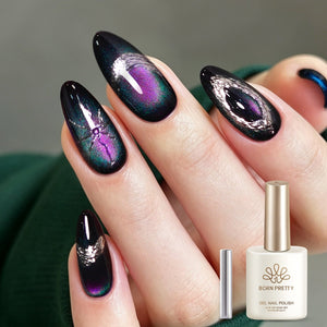 Colored Cat Magnetic Gel MY723 Mohe Nocturne 15ml Gel Nail Polish BORN PRETTY