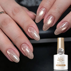 Reflective Cat Magnetic Gel MY725 Water Veil 10ml Gel Nail Polish BORN PRETTY