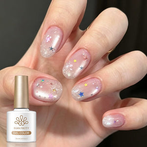 Glitter Cat Magnetic Gel MY726 Starry Sky 10ml Gel Nail Polish BORN PRETTY