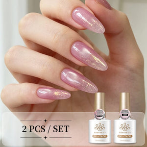 2pcs Set Cat Magnetic Gel & Jelly Gel 10ml Gel Nail Polish BORN PRETTY Set 02