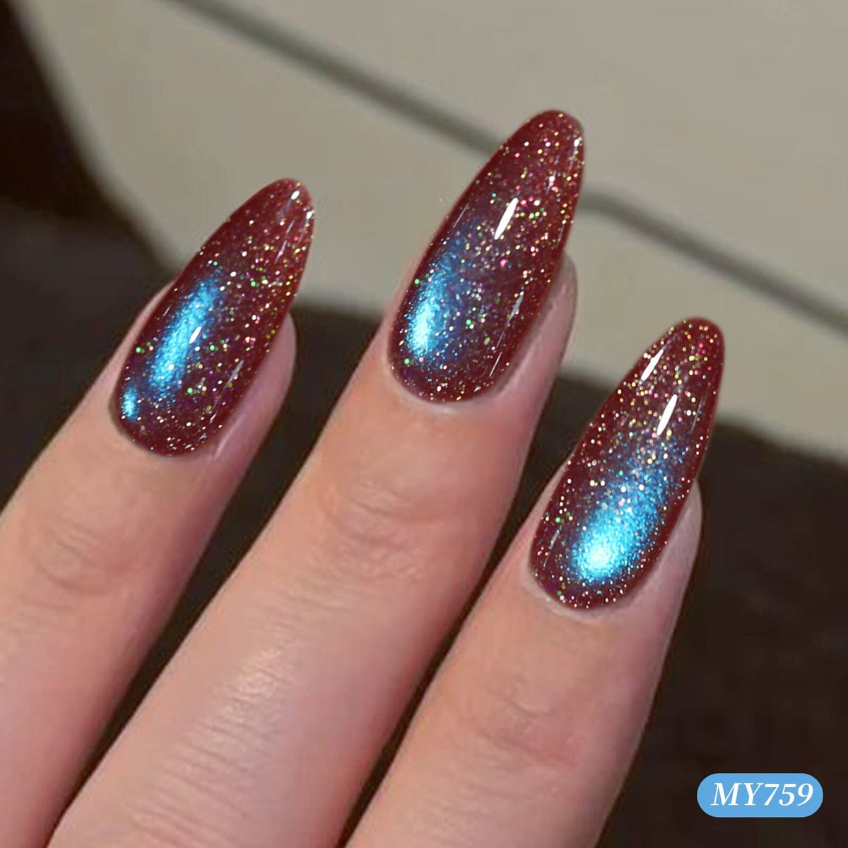 6 Colors Reflective Cat Magnetic Gel M101 Dreamy Star 7ml Gel Nail Polish BORN PRETTY