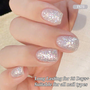 Jelly Gel TS75 Iridescent Velvet 15ml Gel Nail Polish BORN PRETTY