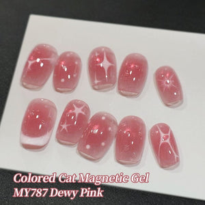 Colored Cat Magnetic Gel MY786 MY787 10ml Gel Nail Polish BORN PRETTY