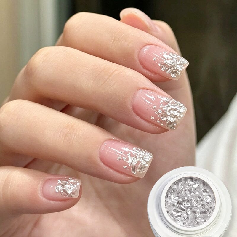 Sequins Gel Polish SG58 Frost Moon 5ml Gel Nail Polish BORN PRETTY