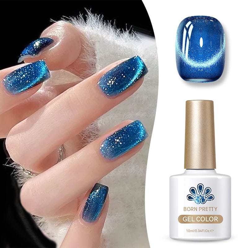 Blue Cat Magnetic Gel Polish MY38 Galaxy 10ml Gel Nail Polish BORN PRETTY