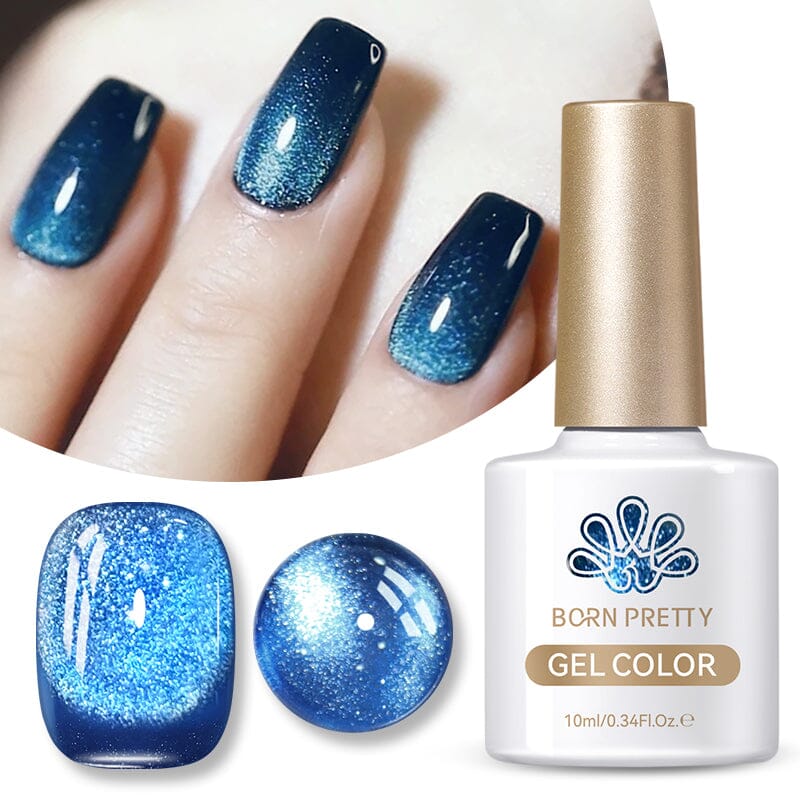 Blue Cat Magnetic Gel Polish MY38 Galaxy 10ml Gel Nail Polish BORN PRETTY