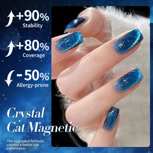 Blue Cat Magnetic Gel Polish MY38 Galaxy 10ml Gel Nail Polish BORN PRETTY