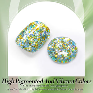 Multicolor Sequins Glitter Gel Polish SG02 Hummingbird 15ml Gel Nail Polish BORN PRETTY