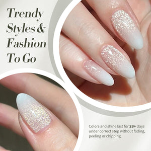 White Cat Magnetic Gel Polish MY42 Milky Cat 10ml Gel Nail Polish BORN PRETTY
