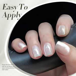 White Cat Magnetic Gel Polish MY42 Milky Cat 10ml Gel Nail Polish BORN PRETTY