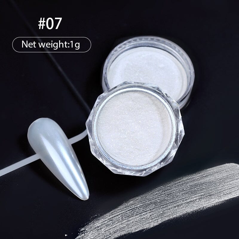 Gradient Pearly Mirror Nail Powder Nail Powder BORN PRETTY 07