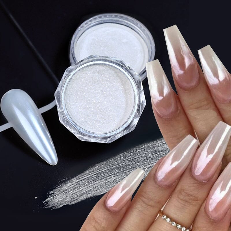 Gradient Pearly Mirror Nail Powder Nail Powder BORN PRETTY