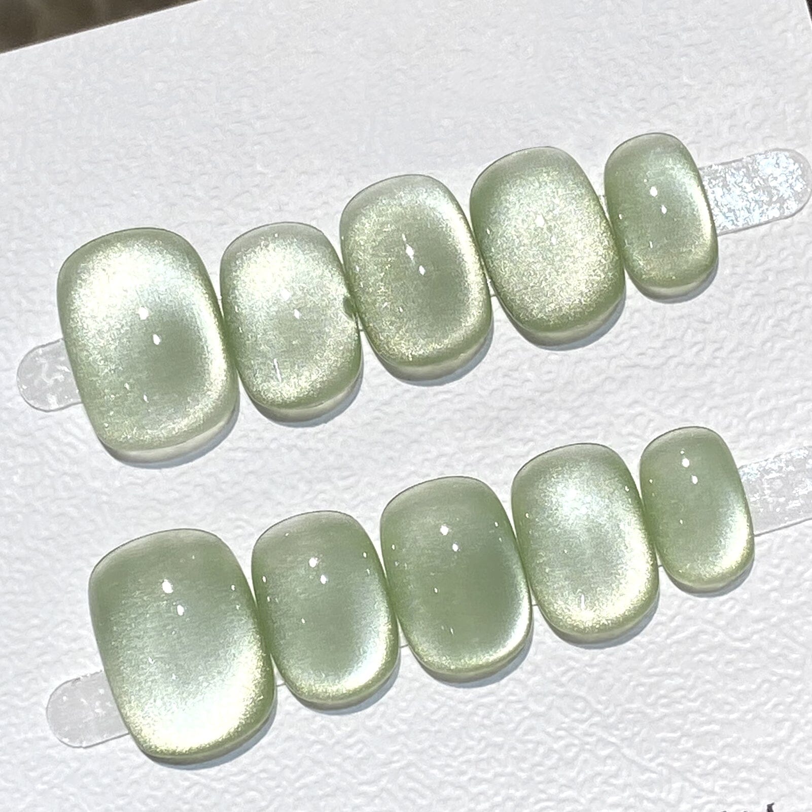 Jade Breeze Green Cat Magnetic Gel Polish MY48 15ml Gel Nail Polish BORN PRETTY