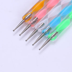 5pcs Double Head Dotting Pen Set Nail Tools BORN PRETTY