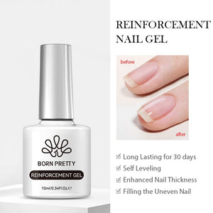 Function Gel 10ml (Base Top Coat Reinforcement Gel Dehydrator Primer) Gel Nail Polish BORN PRETTY Reinforcement Gel