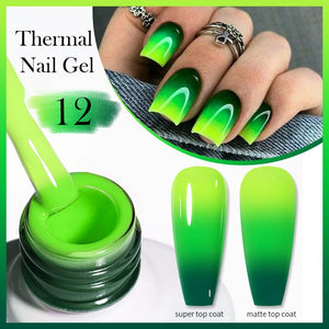 Thermal Nail Gel Polish 10ml 12 Gel Nail Polish BORN PRETTY