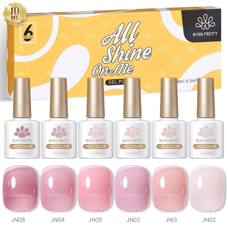 6 Colors Jelly Gel Set 01 Kits & Bundles BORN PRETTY