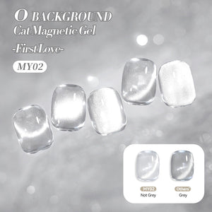 0 Background Cat Magnetic Gel 15ml Gel Nail Polish BORN PRETTY MY02