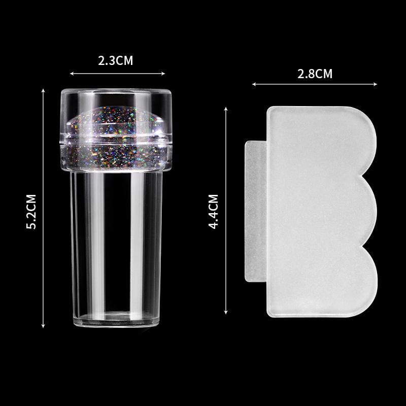 Laser Nail Stamper Scraper Kit nail stamping BORN PRETTY