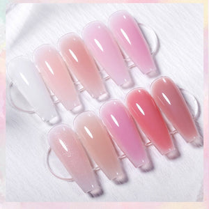 Clear Quick Construction Nail Gel QC01 10ml Gel Nail Polish BORN PRETTY