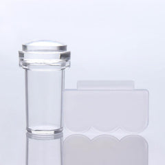 Transparent Nail Stamper with Scraper nail stamping BORN PRETTY