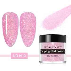 Dipping Nail Powder 10ml Dreamy Girl Walking in the Forest Nail Powder NICOLE DIARY ND-H10