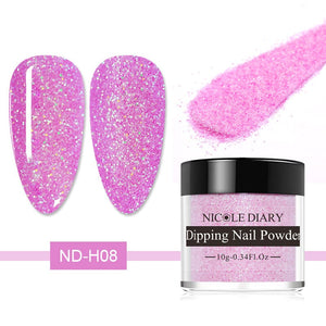 Dipping Nail Powder 10ml Dreamy Girl Walking in the Forest Nail Powder NICOLE DIARY ND-H08