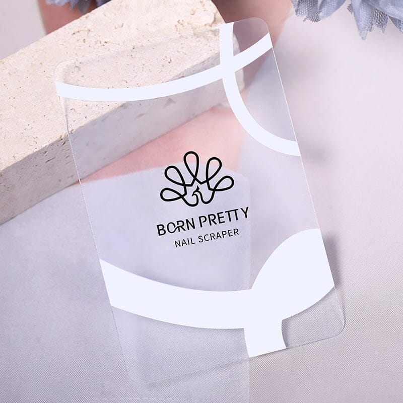 Transparent Stamping Nail Scraper Stamping Nail BORN PRETTY