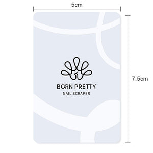Transparent Stamping Nail Scraper Stamping Nail BORN PRETTY