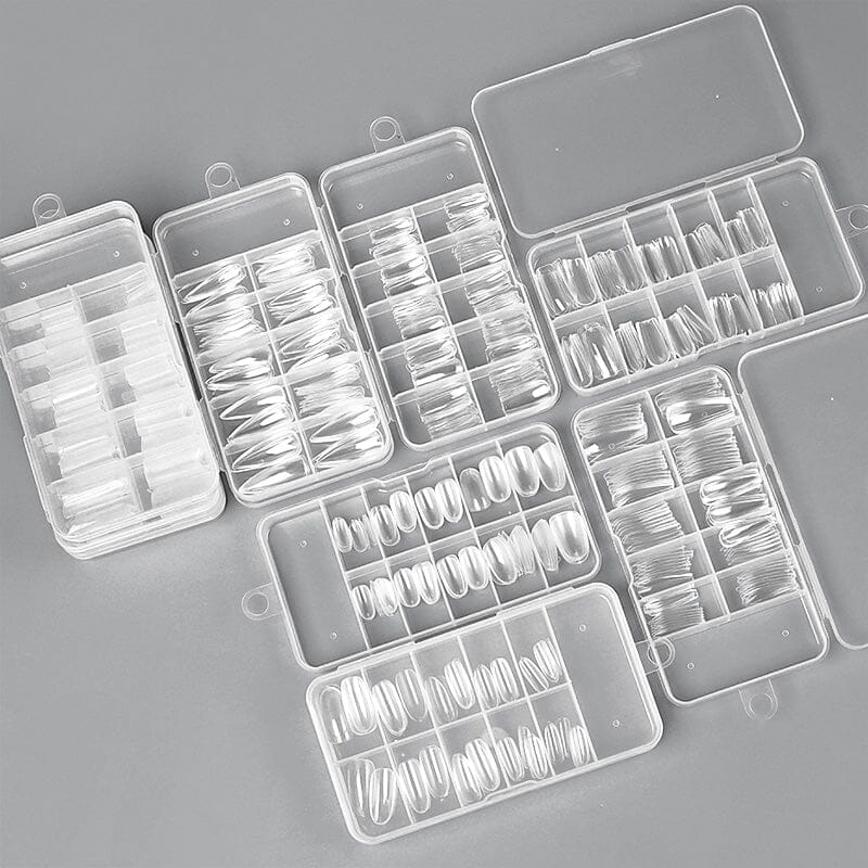 100Pcs/Box Transparent Nail Tips Tools & Accessories BORN PRETTY