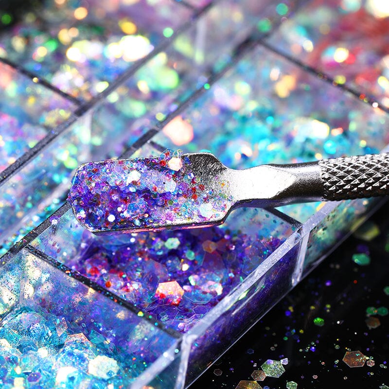 Colorful Glitter Sequins Nail Powder BORN PRETTY