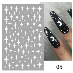 3D Nail Stickers Valentine's Day Love Heart Design Nail Tools BORN PRETTY 05
