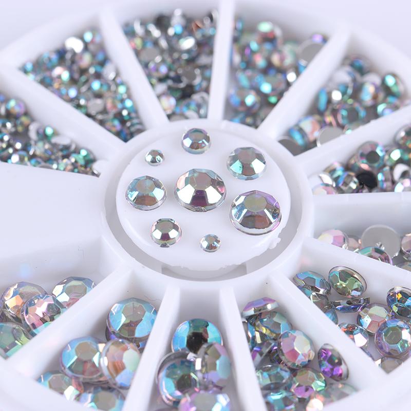 Nail Rhinestones in Wheel 3D Nail Decoration DIY Nails BORN PRETTY